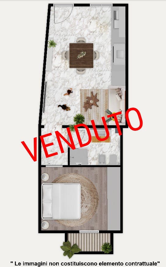 ESCLUSIVA NUOVA COSTRUZIONE IN CENTRO A MELEGNANO (BILOCALE A4)